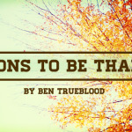 5 Things to be Thankful for in Student Ministry